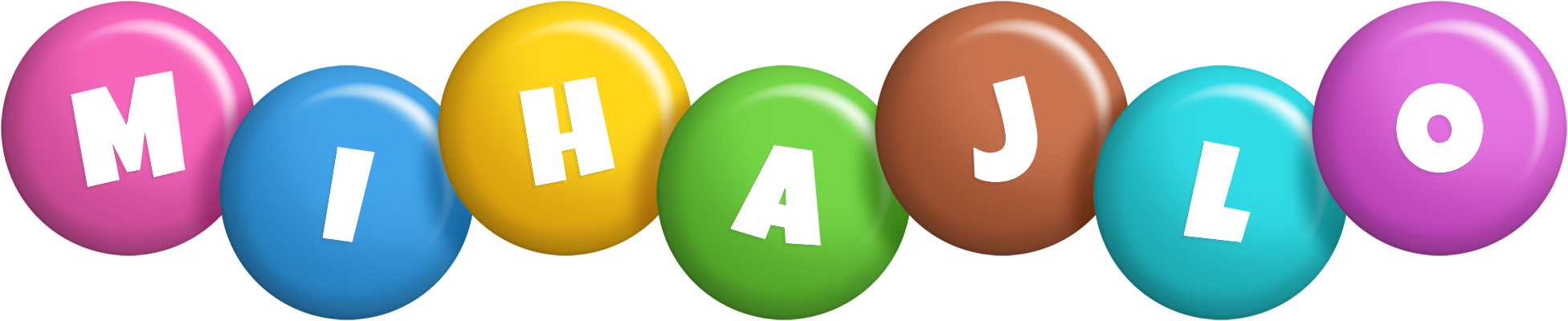 Mihajlo candy logo