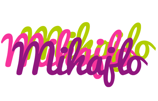 Mihajlo flowers logo