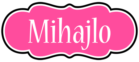 Mihajlo invitation logo