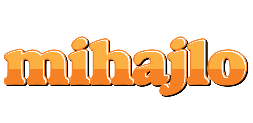 Mihajlo orange logo