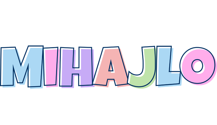 Mihajlo pastel logo