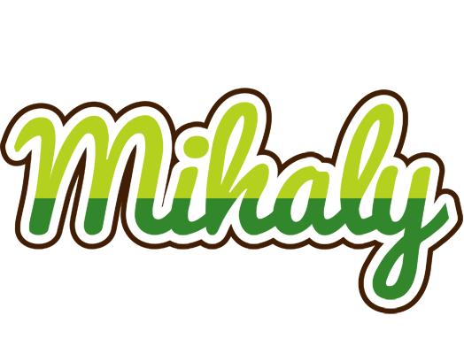 Mihaly golfing logo