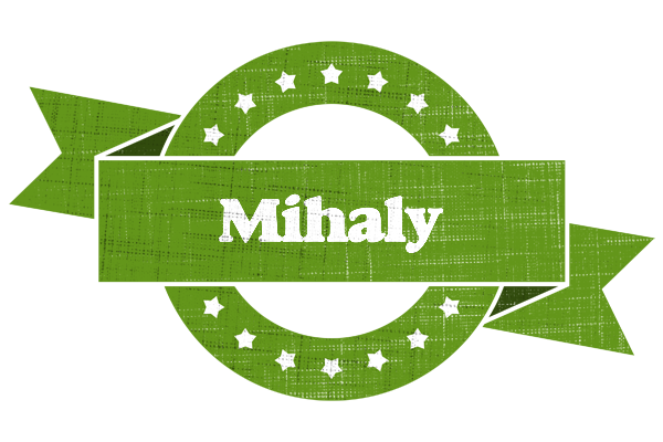 Mihaly natural logo