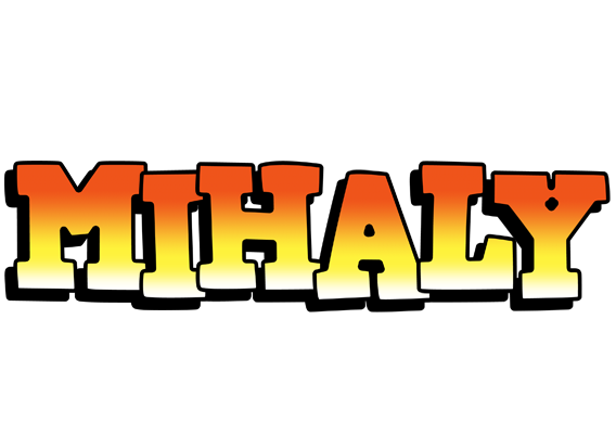 Mihaly sunset logo