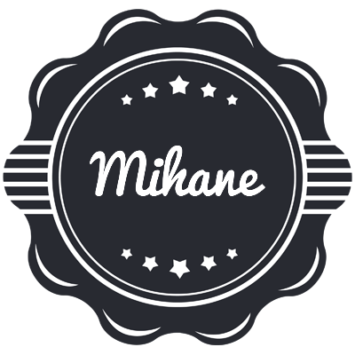 Mihane badge logo