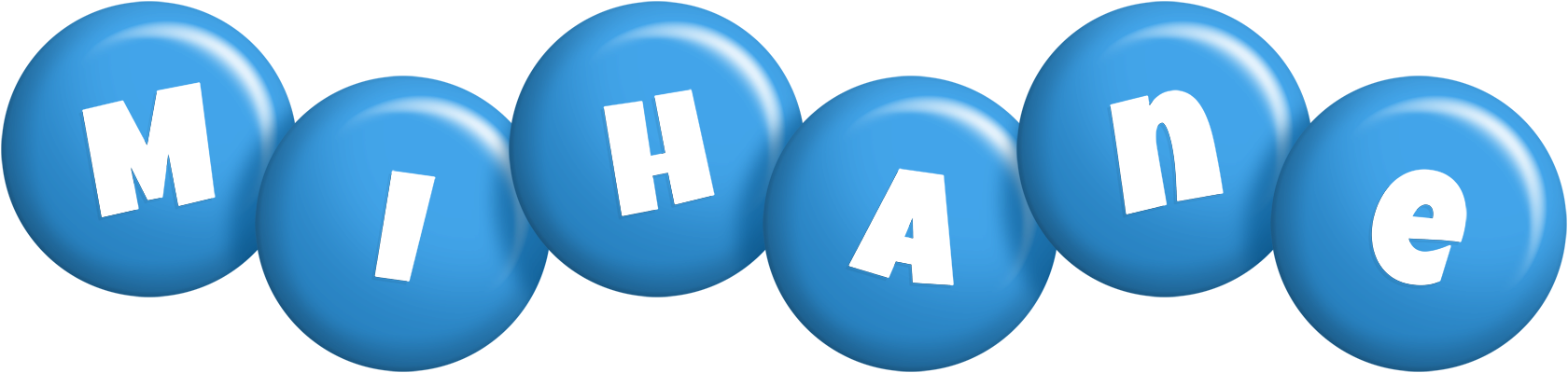Mihane candy-blue logo