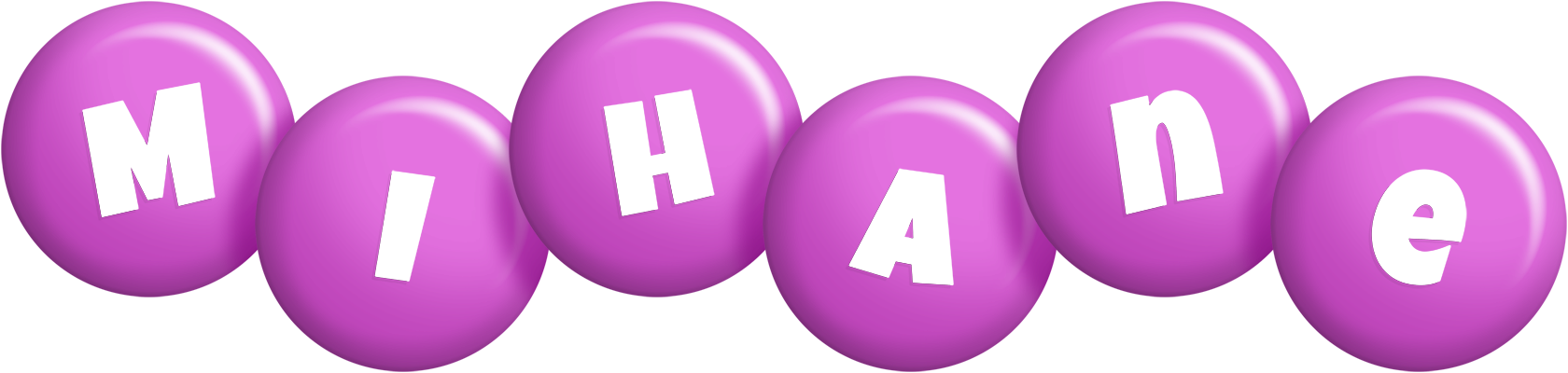 Mihane candy-purple logo