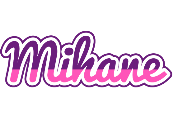 Mihane cheerful logo