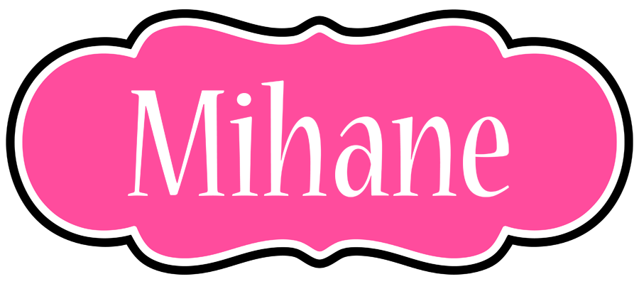 Mihane invitation logo