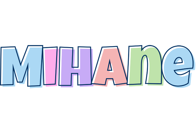 Mihane pastel logo