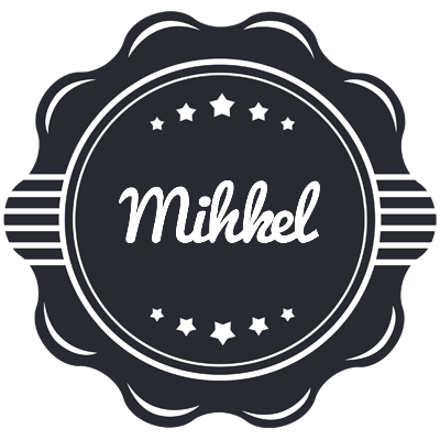 Mihkel badge logo
