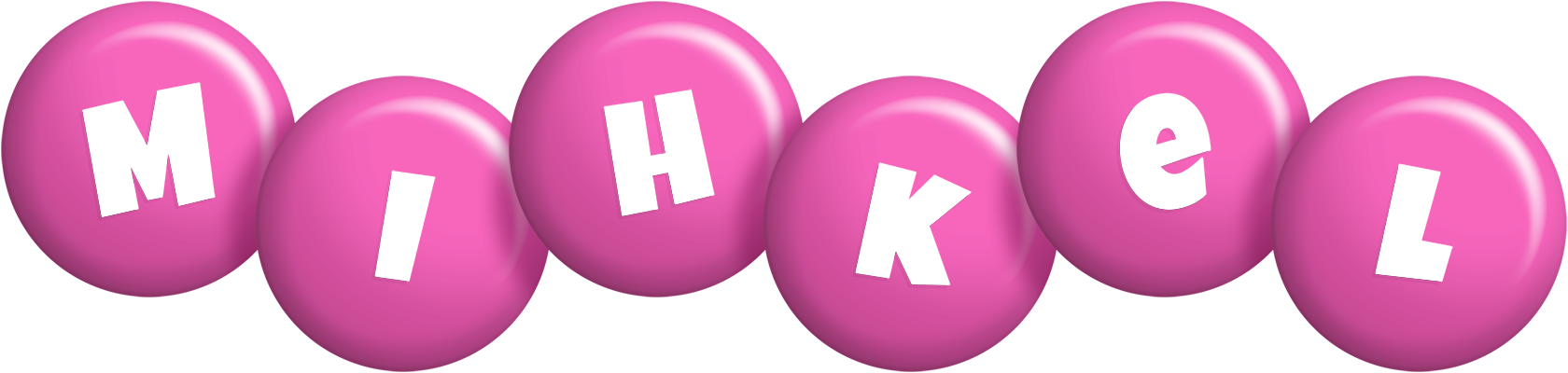 Mihkel candy-pink logo