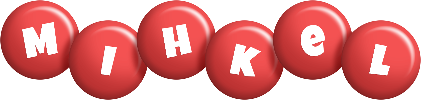 Mihkel candy-red logo