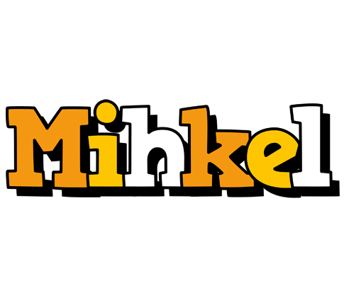 Mihkel cartoon logo