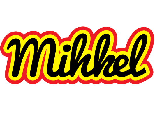 Mihkel flaming logo