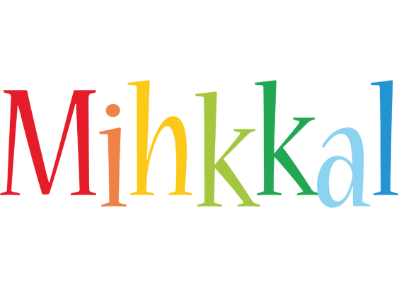 Mihkkal birthday logo