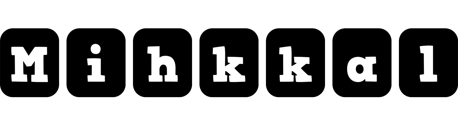Mihkkal box logo
