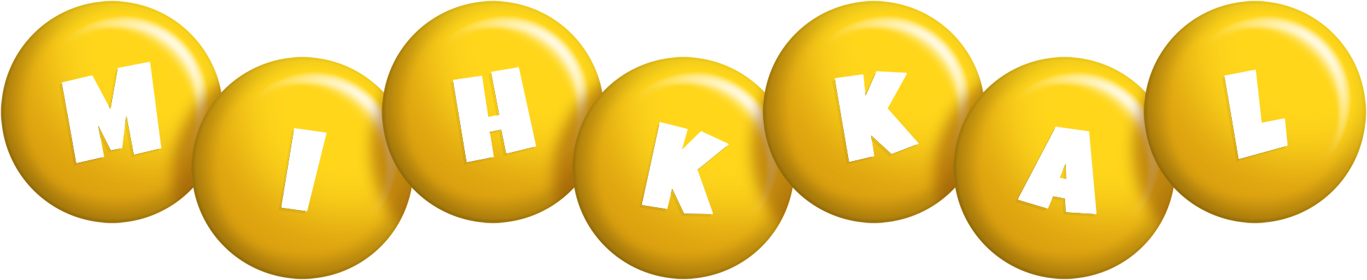 Mihkkal candy-yellow logo