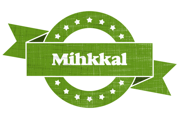Mihkkal natural logo