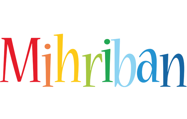 Mihriban birthday logo