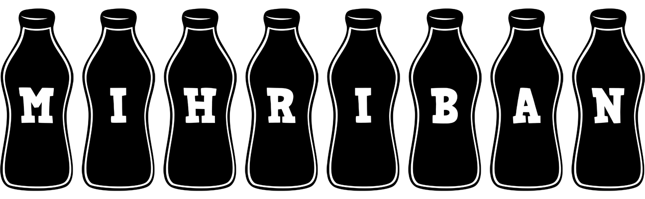 Mihriban bottle logo
