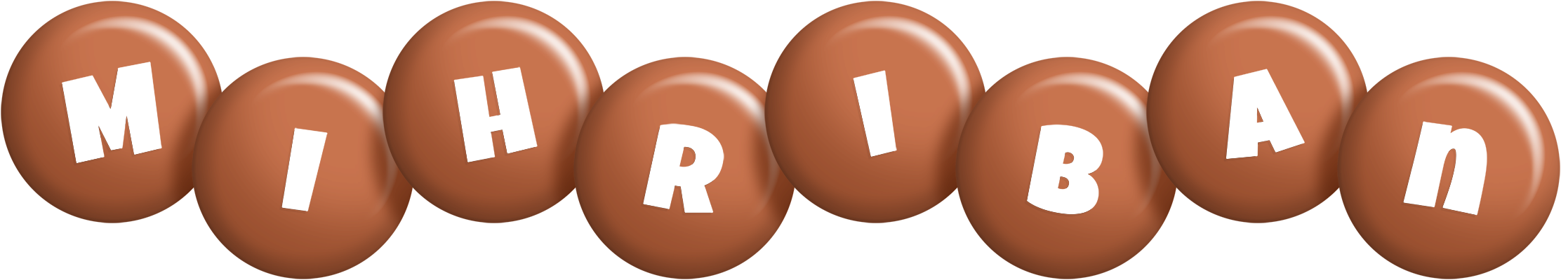 Mihriban candy-brown logo