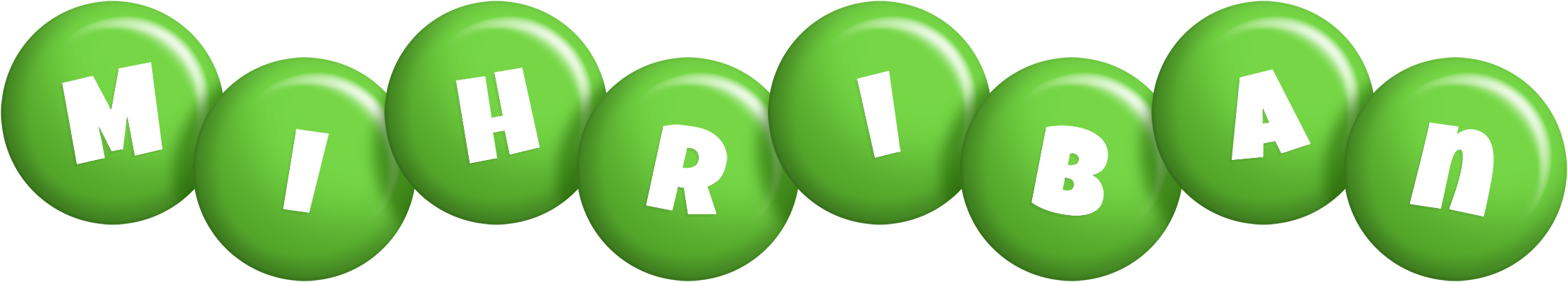 Mihriban candy-green logo
