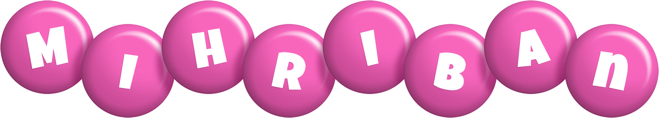 Mihriban candy-pink logo