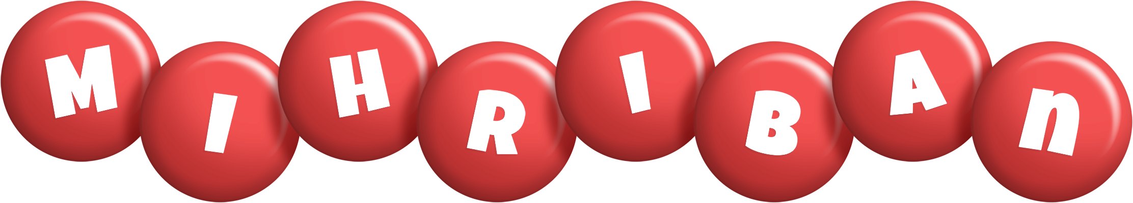 Mihriban candy-red logo