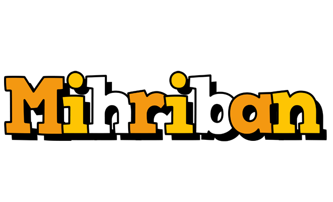 Mihriban cartoon logo