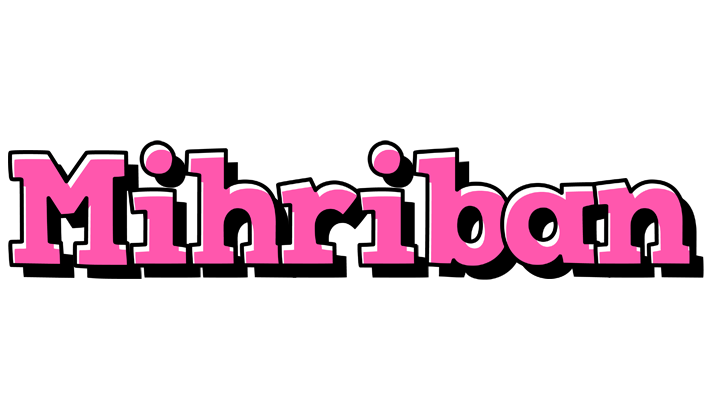 Mihriban girlish logo