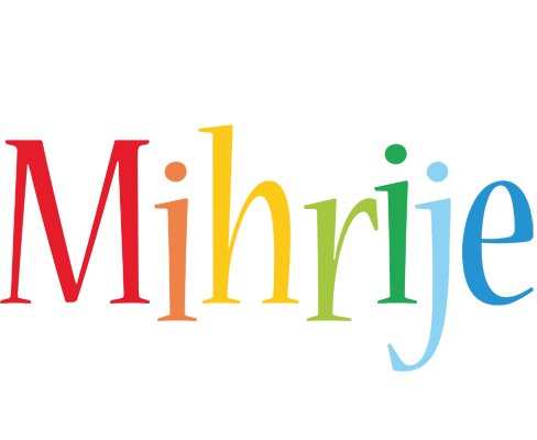 Mihrije birthday logo