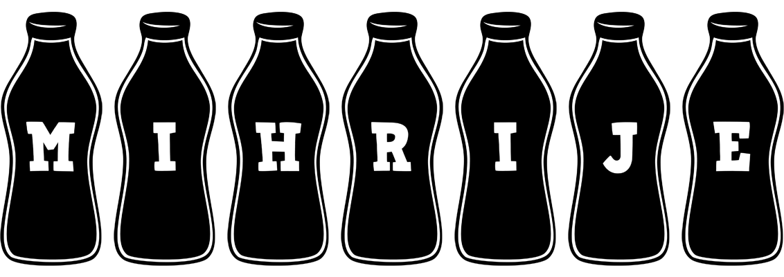 Mihrije bottle logo