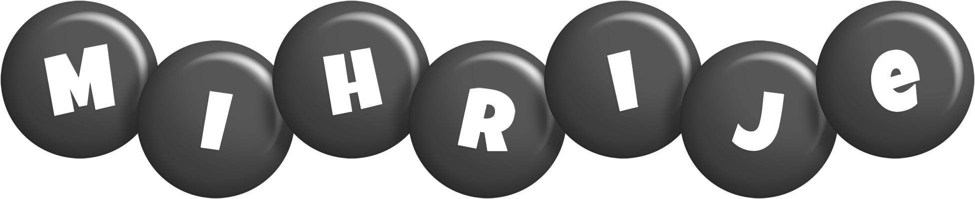 Mihrije candy-black logo
