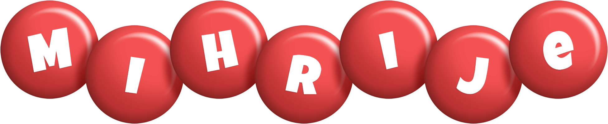 Mihrije candy-red logo