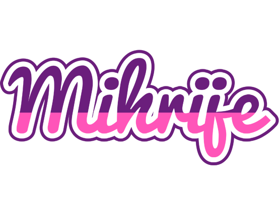 Mihrije cheerful logo