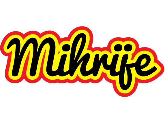 Mihrije flaming logo