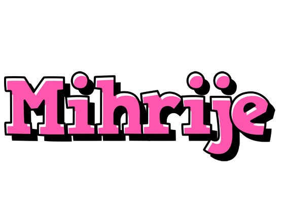 Mihrije girlish logo