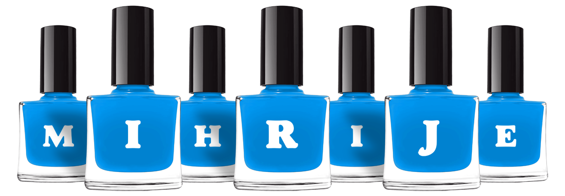 Mihrije glossy logo