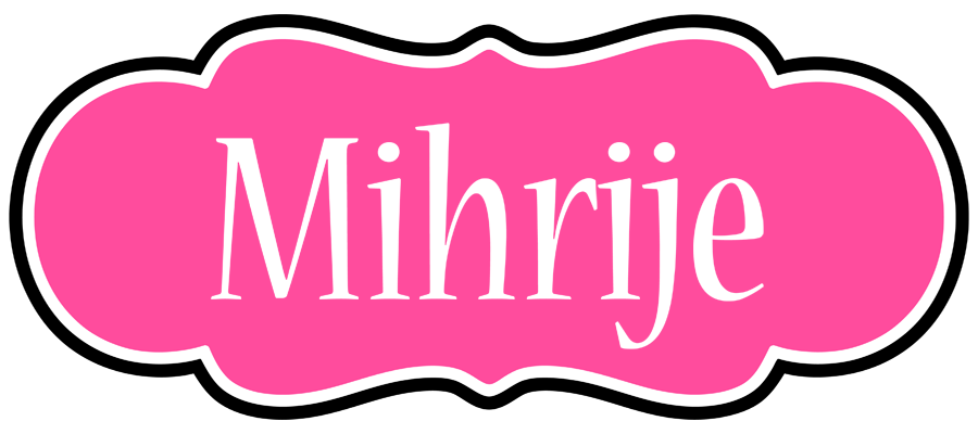 Mihrije invitation logo