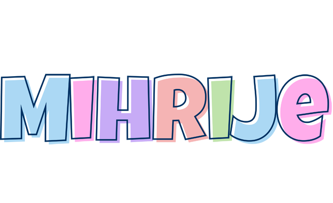 Mihrije pastel logo