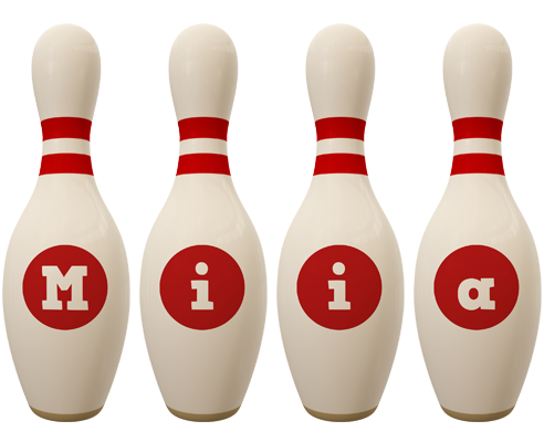Miia bowling-pin logo