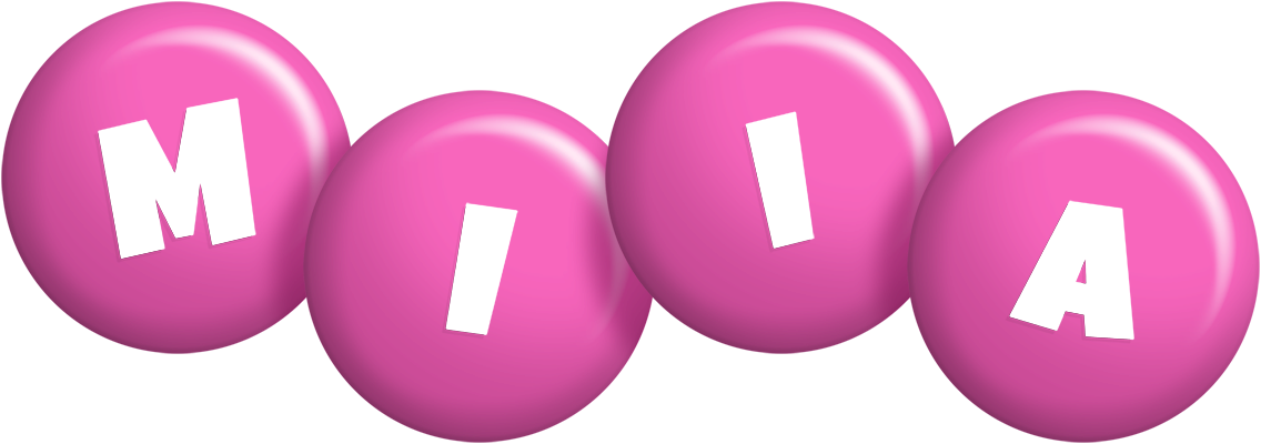 Miia candy-pink logo