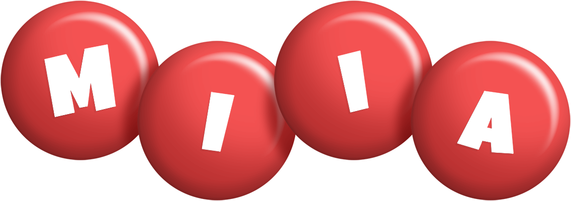 Miia candy-red logo