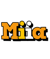 Miia cartoon logo