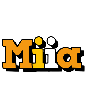Miia cartoon logo