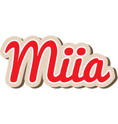 Miia chocolate logo