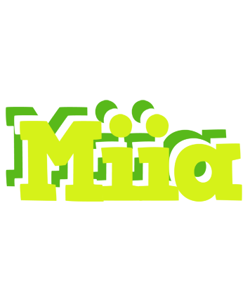 Miia citrus logo