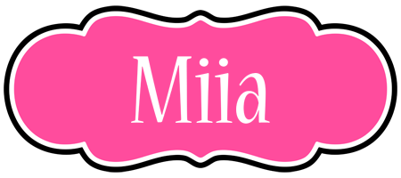 Miia invitation logo