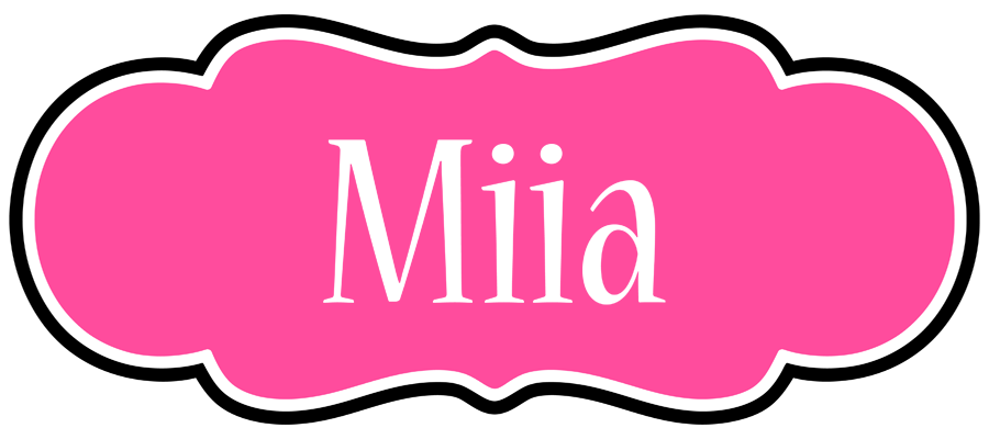 Miia invitation logo